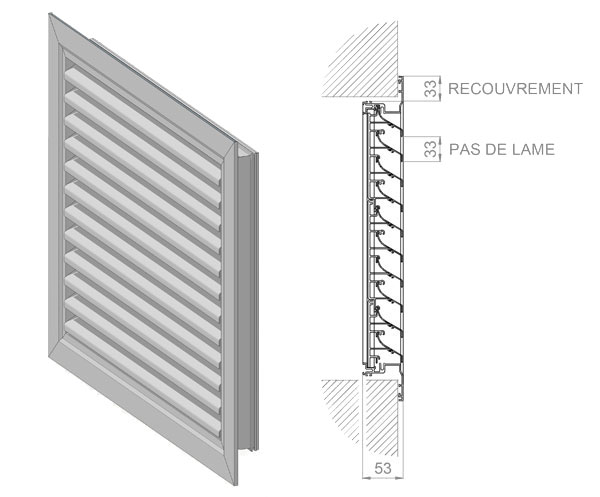 Grille Techno Air plus