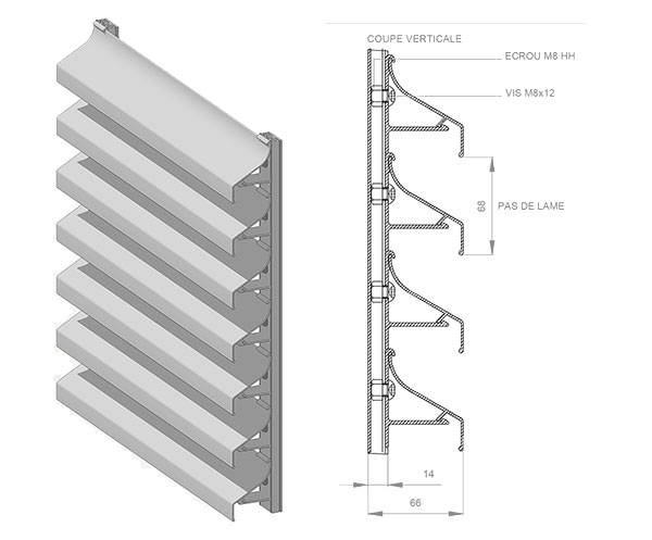 LamesFilantes Aluminium mini